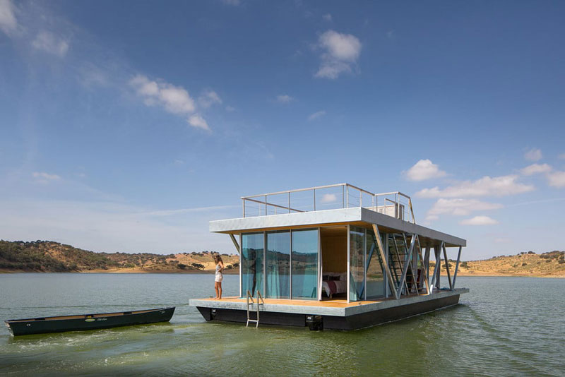 10 increíbles hogares: la casa flotante